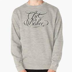 Chet Baker Classic Lettering Pullover Sweatshirt