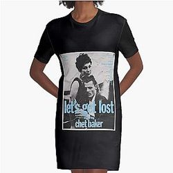 "Let&x27 get lost", by Chet Baker Classic  Graphic T-Shirt Dress