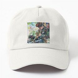 CHET BAKER watercolor portrait .1 Dad Hat