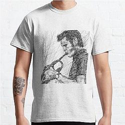 CHET BAKER ink portrait .1 Classic T-Shirt