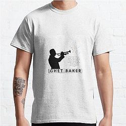 Chet Baker Beautiful Jazz Quote Classic T-Shirt