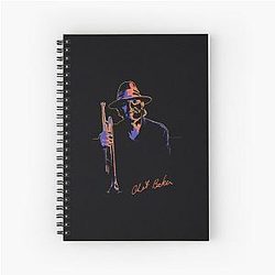 Chet Baker  	 Spiral Notebook