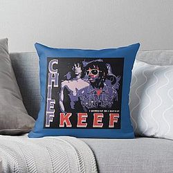 Vintage Chief Keef Tee Shirt  Classic T-Shirt Throw Pillow RB0811