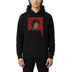 Chief Keef Hoodie Glow Boy Flame Graphic