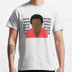 Who Loves Basket Childish Gambino Photographic     Classic T-Shirt RB1211