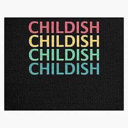 Best Women Childish Gambino Photographic Style Jigsaw Puzzle RB1211
