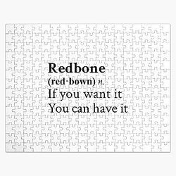 Redbone by Childish Gambino Motivational Quote Jigsaw Puzzle RB1211