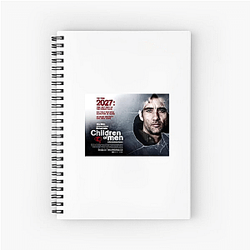 Dystopian Future Children Of Men Notebook