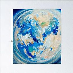 A Circle Of The Earth Environment Poster