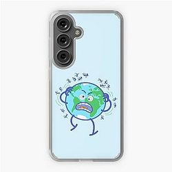 Desperate Earth scratching annoying humans off Samsung Galaxy Soft Case