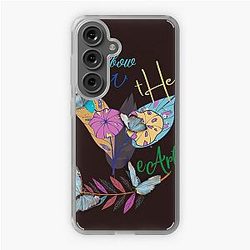 Rainbow  on the earth Samsung Galaxy Soft Case