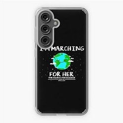 I'm Marching For Her The March For Science Earth Day Samsung Galaxy Soft Case