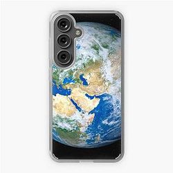 Earth from space, artwork (C0089271) Samsung Galaxy Soft Case