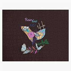 Rainbow  on the earth Jigsaw Puzzle