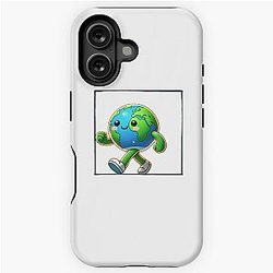 Earth taking a stroll iPhone Tough Case