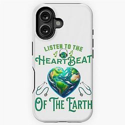 Earth Day Heartbeat Of The Earth iPhone Tough Case