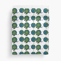Earth Pattern  Duvet Cover