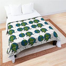 Earth Pattern  Comforter
