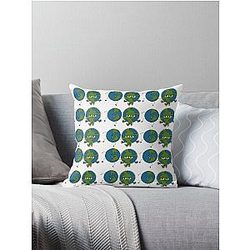 Earth Pattern  Throw Pillow