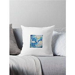 A Circle Of The Earth Environment Throw Pillow
