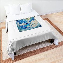 A Circle Of The Earth Environment Comforter