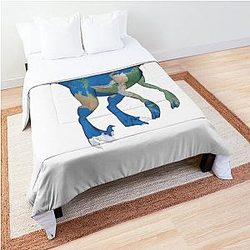 dinosaur earth Comforter