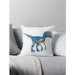dinosaur earth Throw Pillow