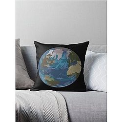 Earth Throw Pillow