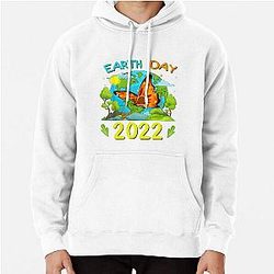 Earth Day 52nd Anniversary 2022 Butterflies Environmental Pullover Hoodie
