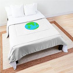 Planet earth Comforter