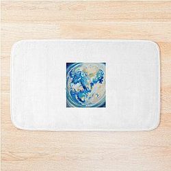 A Circle Of The Earth Environment Bath Mat