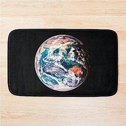 Planet Earth Photography Bath Mat