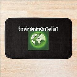 Environmentalist Green Earth Design Bath Mat