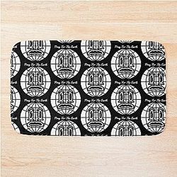 Pray for the earth Bath Mat
