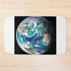 Blue Marble image of Earth (2005) (F0010388) Bath Mat
