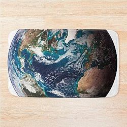 Earth From Space Bath Mat