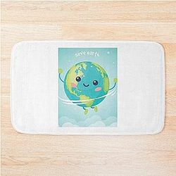 Save Earth Bath Mat