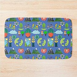 earth day Bath Mat