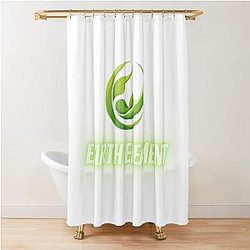 The 4 Element Logo Artwork Collections : Earth Shower Curtain