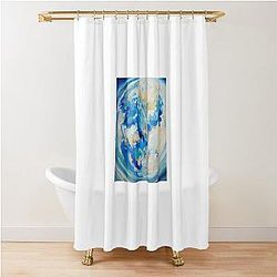 A Circle Of The Earth Environment Shower Curtain
