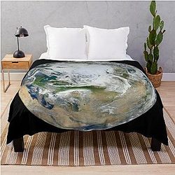 Earth Throw Blanket