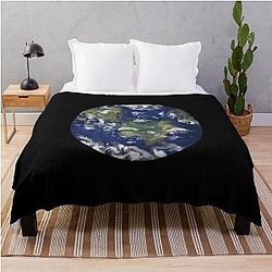 Our Blue Earth Throw Blanket