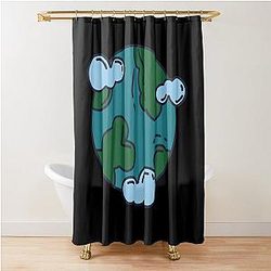 MY EARTH 3 Shower Curtain