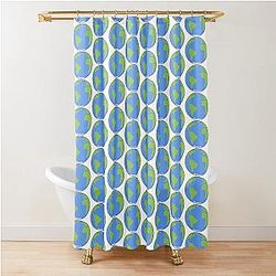 Earth Shower Curtain