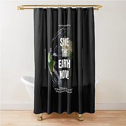 Save The Earth Shower Curtain