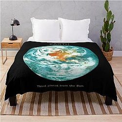 Earth  Throw Blanket