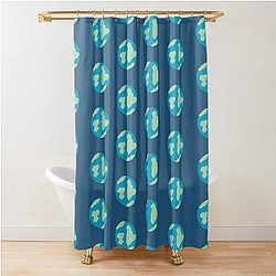 Earth Shower Curtain