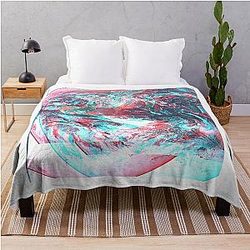 Ornate earth Throw Blanket