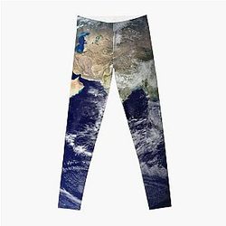 LIVE THE MOMENT LOOK EARTH  Leggings