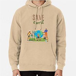 save earth Pullover Hoodie